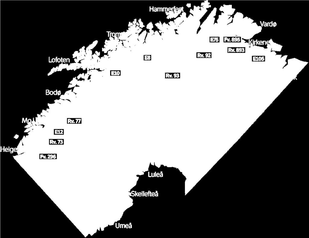 Utfordringer i Nord-Norge Nord-Norge er en