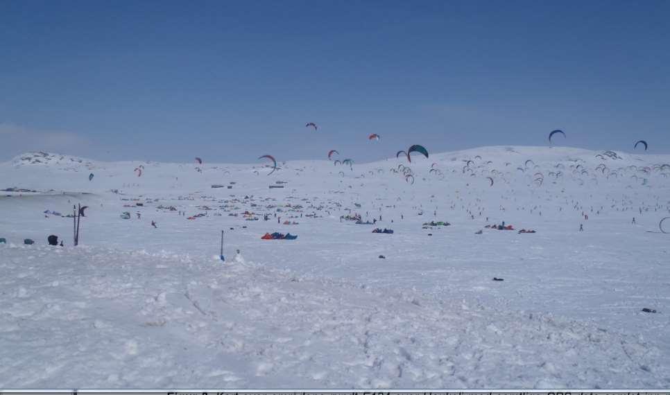 Ekstremsport (Ultraløp, pulkløp, militærøvelsar, ) - Kiting ( «Ekspedisjonskiting»)