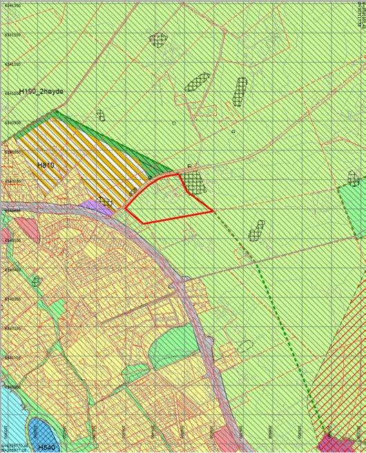 Område: Krossbergveien, 4047 Hafrsfjord, Stavanger Madlastø boligområde Dagens formål LNFR areal for nødvendige tiltak for landbruk og reindrift og gårdstilknyttet næringsvirksomhet basert på gårdens