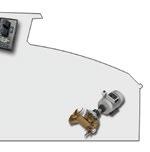 standard fjernkontroll / kontrollpanel til S-link systemet.