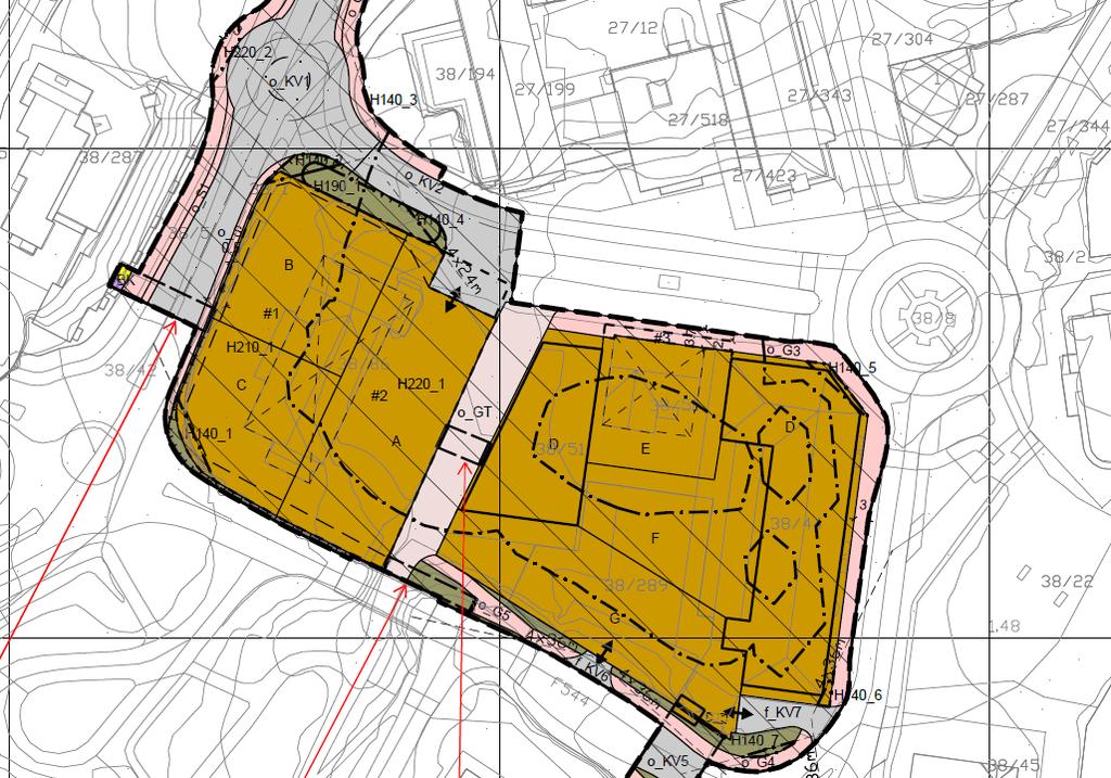 8 Figur 2 Utsnitt av reguleringsplan for Meieritomta Reguleringsplan miljøgate Fv544 gjennom Leirvik (Vabekkjo Ådland) Det pågår et reguleringsplanarbeid for å omgjøre Fv544 gjennom Leirvik til