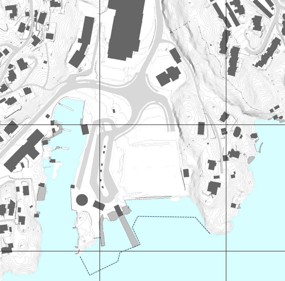 37 Parkering bak Rådhuset Parkering i Løfjellet Alt. 4 Maltvikaneset Alt. 1 Essoto mta Parkering under bebyggelsen Landingsp lass for båt i alt. 4 Alt. 2 Gateterminal i bebyggelsesstrukt Alt.