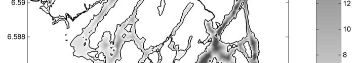 3.3 Innsjøen Vansjø Selve innsjøen er 36 km 2 og består av flere bassenger som er skilt fra hverandre av trange sund og grunne terskler (se Figur 3).
