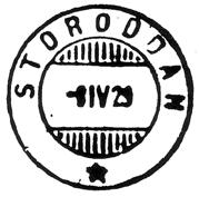 ? Registrert brukt fra 5 III 23 EE til 22 XII 30 KjA Stempel nr. 2 Type: TA Fra gravør 13.09.1939 STAURSET Innsendt?