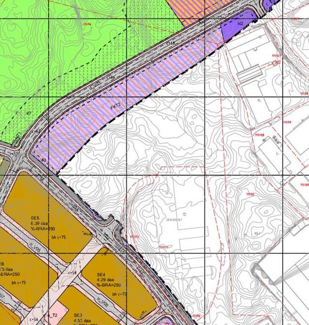 Det pågår også områdereguleringsarbeid for Kokstad Vest, som også har vært på offentlig