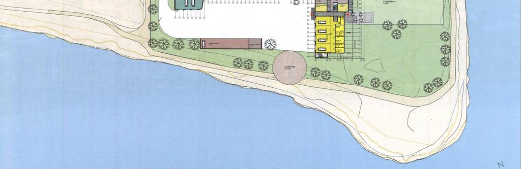 grunnlag i arbeidet med reguleringsplanen. Illustrasjoner hentet fra skisseprosjekt utarbeidet av Praksis arkitekter AS.