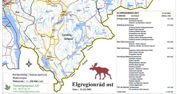 000 jegere 2.111.500 daa. I 2007: - Kvote 1.