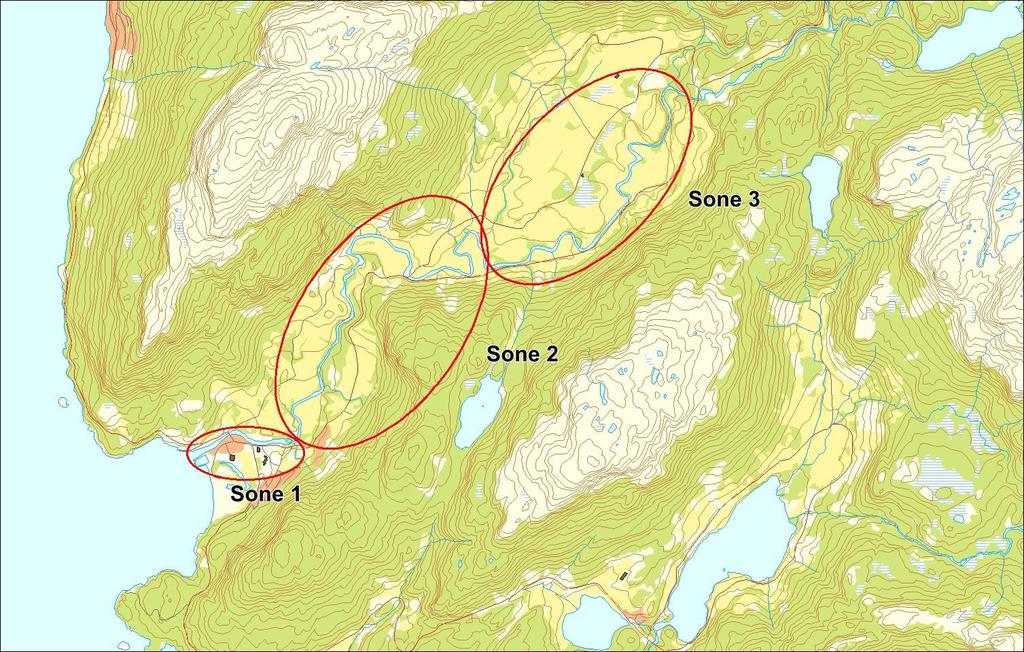 Utløpskommune Vindafjord Anadrome innsjøer Nei Anadrom strekning (km) 10.