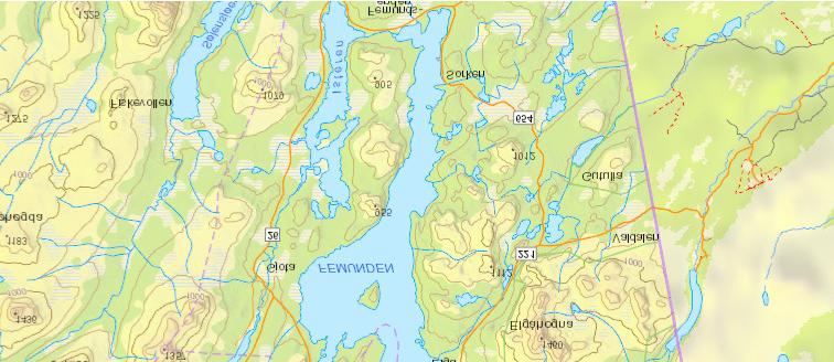 Langtjønna LVO Femundsmarka NP Femundslia LVO Grøvelsjøen NR Gutulia NP