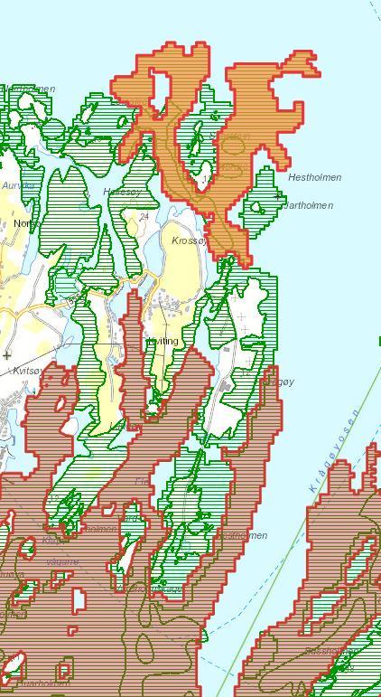 KRÅGØY-HESTHOLMEN. RAPPORT NATURMANGFOLDVURDERING 5 2.1.