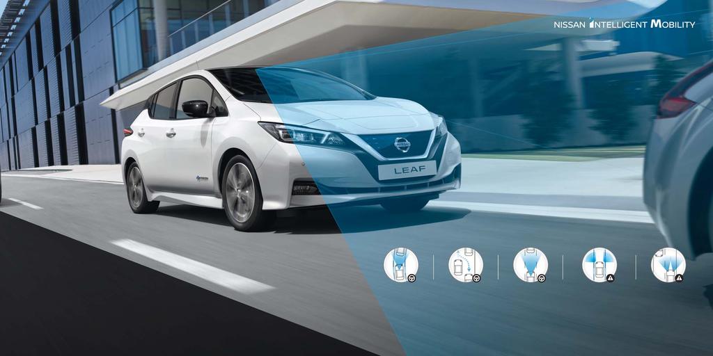Tenk deg å kjøre med en rekke Nissan Intelligent Mobility-funksjoner som hjelper deg etter behov, inkludert: Så smart deg etter behov.