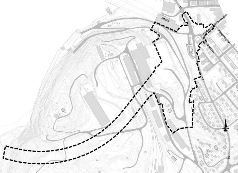 2 Om analyseobjektet 2.1 BESKRIVELSE AV ANALYSEOMRÅDET Det henvises i hovedsak til planbeskrivelsen (ref. 1.5.