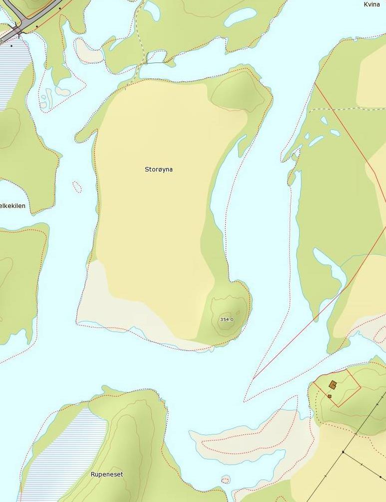 6.11. Nordbø nord Figur: Kartet