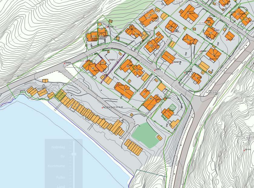 Fig. 3 Kvalvika, sørvestre del 2.3 Tidligere vedtak i saken Områdereguleringsplanen for Kvalvikodden ble først vedtatt av bystyret 28. oktober 2010, sak 10/121.