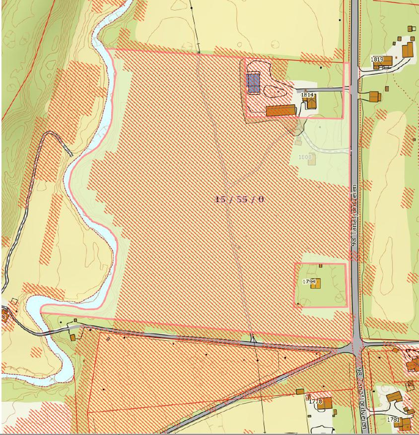 Det grunnleggende formålet med forbudet mot omdisponering er å verne produktive arealer og jordsmonnet. Eiendommen som søkes fradelt er totalt på 54 dekar, eiendommen er udyrket.