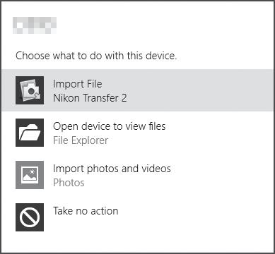2 Dobbeltklikk på Nikon Transfer 2-ikonet. Ved bruk av Windows 10 eller Windows 8.