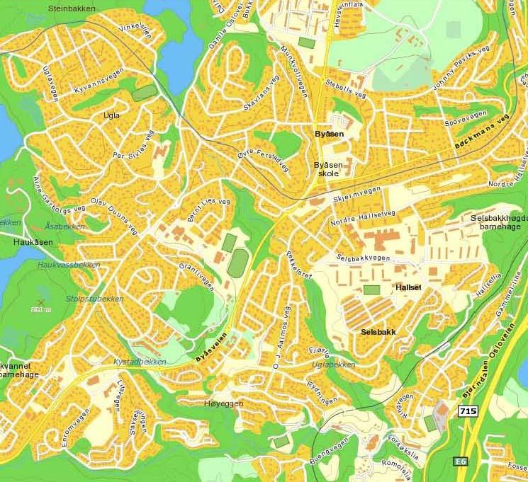 2. Forutsetninger Planområdet grenser til Odd Husbys veg. For lokalisering, se kartutsnitt i figur 1 nedenfor.