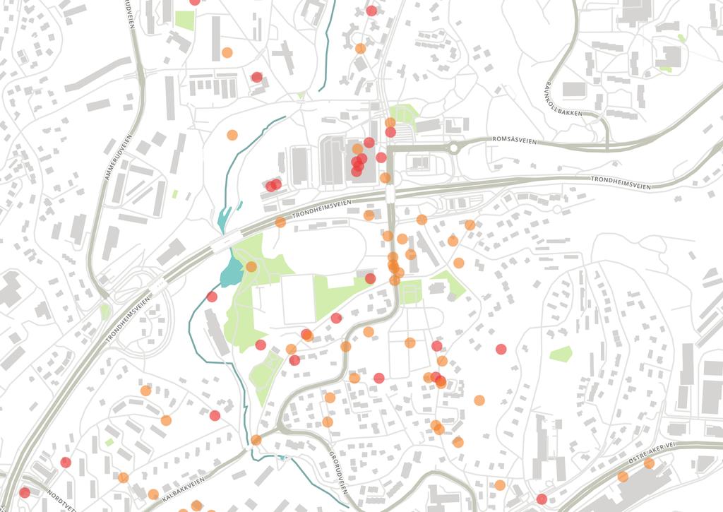 Grorud park og senter - Her møtte jeg en superskummel person som så ut han skulle drepe meg - Det er et litt dårlig senter - Ved inngangen er det