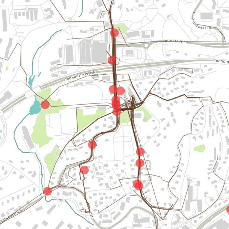 mye lastebiler som kjører fort - MYYE trafikk - For mye