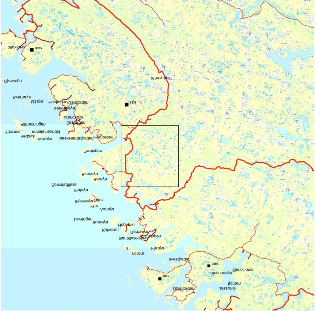 4. VINDRESSURSER 4.1. Datagrunnlag Kjeller Vindteknikk (KVT) har utført beregninger av vindressurser for Blåheia vindkraftverk.