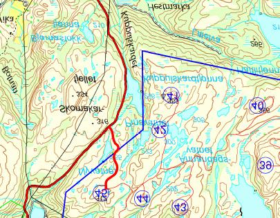 Samlet reell (gjennomsnittlig) skyggekastbelastning er estimert til 12 timer og 6 minutter pr. år. Det er én turbin (turbin 41) som forårsaker all skyggekastingen.