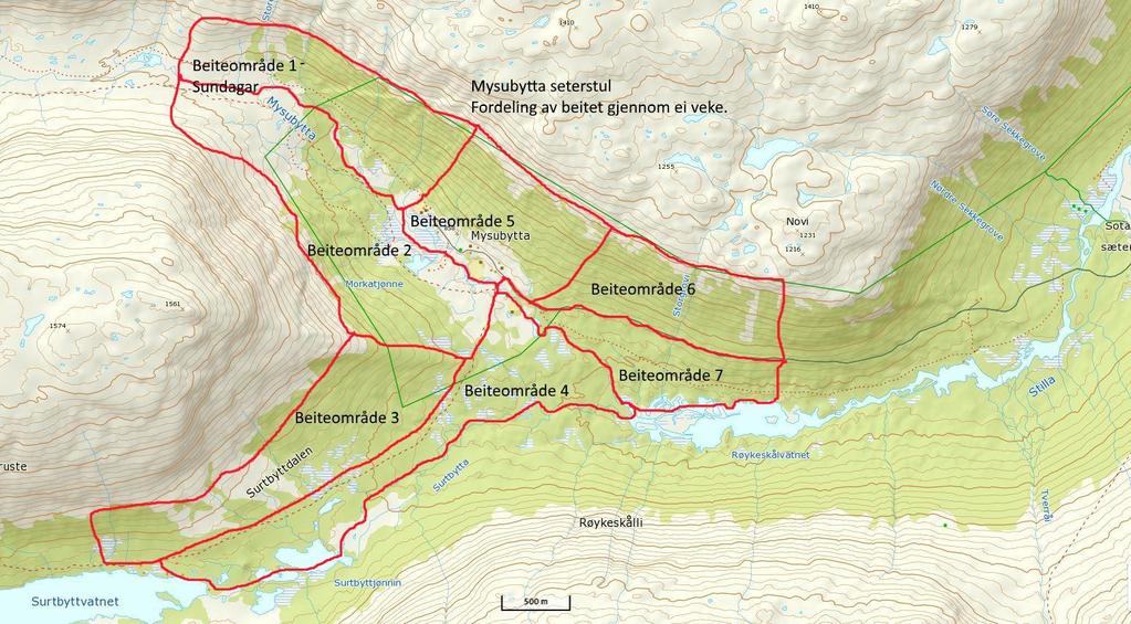 Tradisjonsbærere i landskapet Figur 6.3.