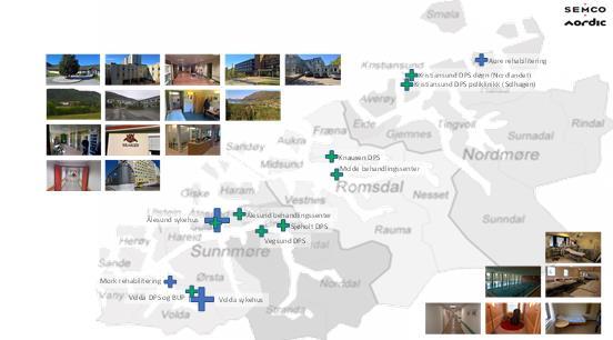 Figur 2.7 Pasientflyt Volda. Tal pasientar 2016. Pasientflyt Volda. Tal pasientar 2016. I tillegg gjennomførast ca. 35.