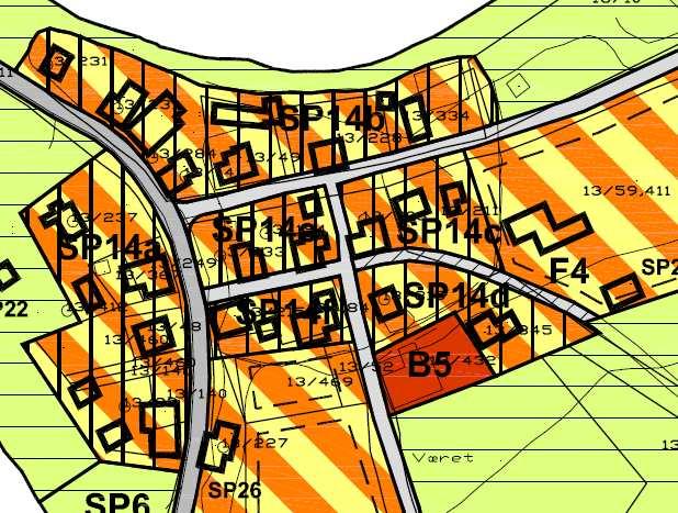 Vurdering: I forslaget til reguleringsplan for Ekkerøy er de omsøkte tomtene avsatt som område for