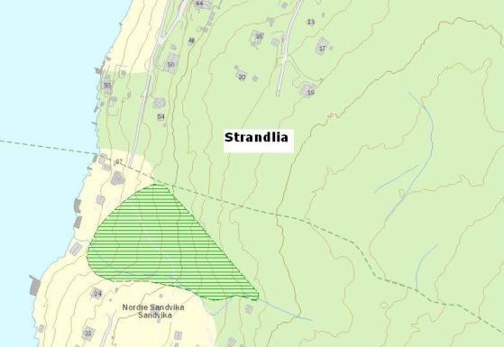 Naturforvaltning 2013) ble sjekket for eventuelle tidligere funn av arter samt registrerte naturtyper innenfor området. Data om berggrunn ble sjekket hos Norges Geografiske Undersøkelser (NGU 2013).