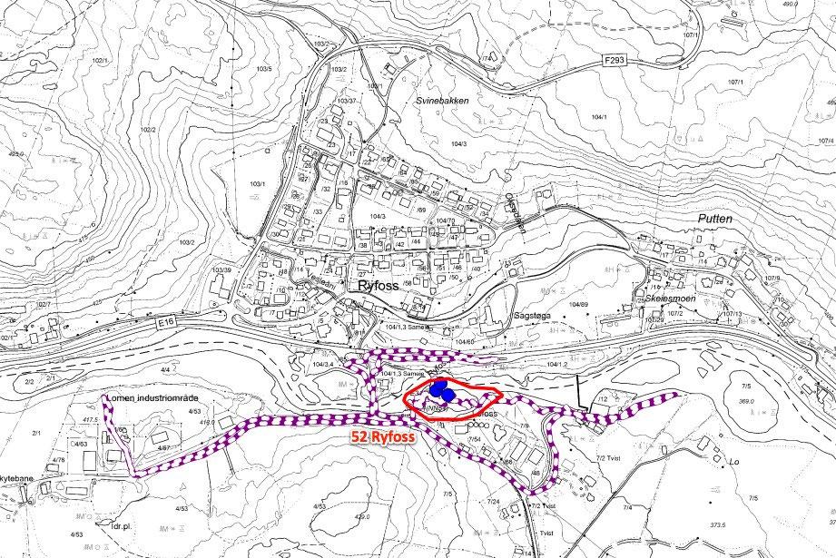 Mindre deler av lokaliteten er tidligere inkludert i en naturtypelokalitet (gråor-heggeskog) kartlagt av Spikkeland m.fl.