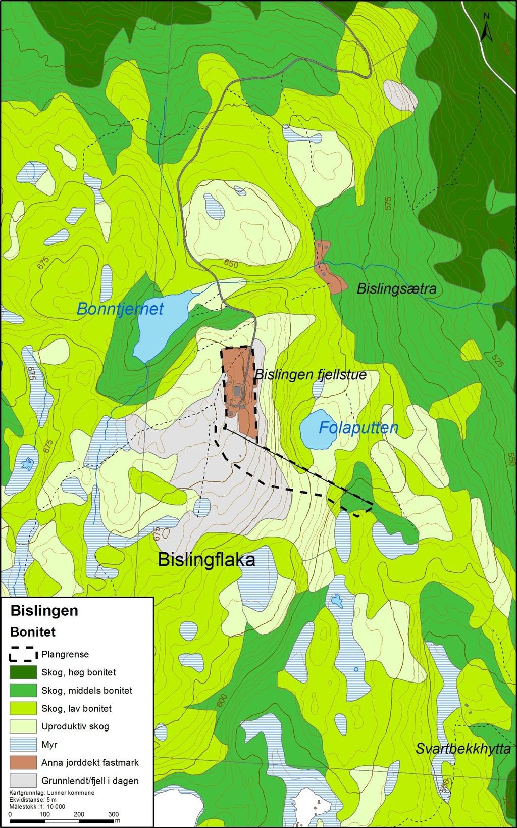 Konsekvenser av planforslaget Figur 5-53: