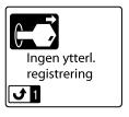 - 9. Allerede registrert Den svarte nøkkelen er allerede registrert.