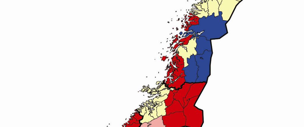 Nærings-NM 2008 Flere regioner på Innlandet har god