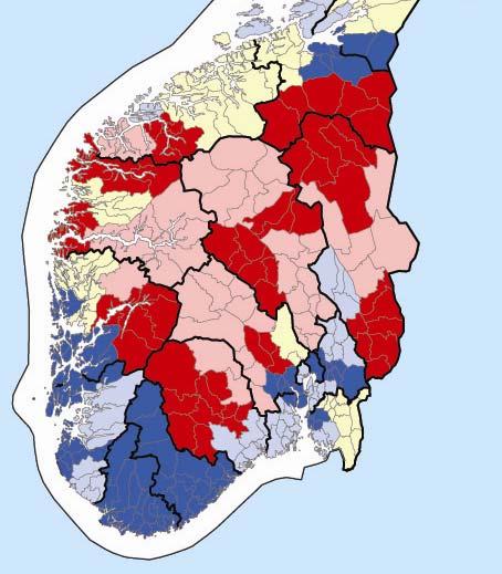 Etableringsindeksen 2008: Etableringsfrekvens, netto tilvekst i antall foretak, og bransjejustert