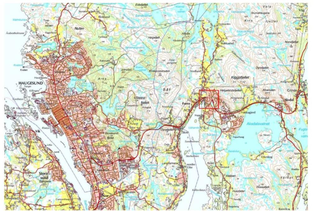 1 INNLEDNING Statens vegvesen skal bygge nytt toplanskryss og gjøre trafikksikkerhetstiltak på E134 ved Førrestjørna. Eksisterende kryss ved fv.