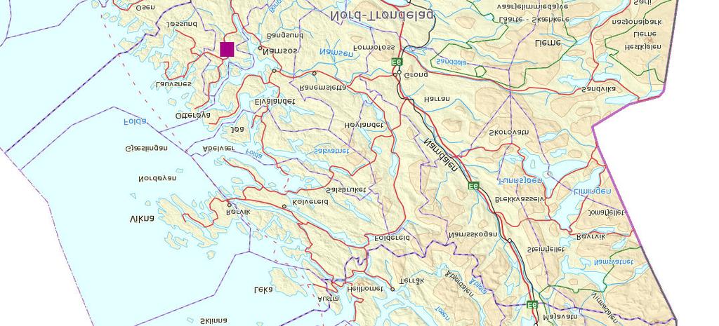 Oksdøl naturreservat Namdalseid kommune Tegnforklaring Høringsforslag ± Kartgrunnlag Topografisk