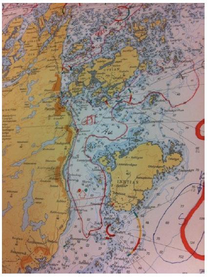 Figur 4: Utklipp fra brev fiskeridirektoratet /6/ Det er også registrert to områder med oppdrettsfisk i området, hvorav det nærmeste (12993 Lamøya)