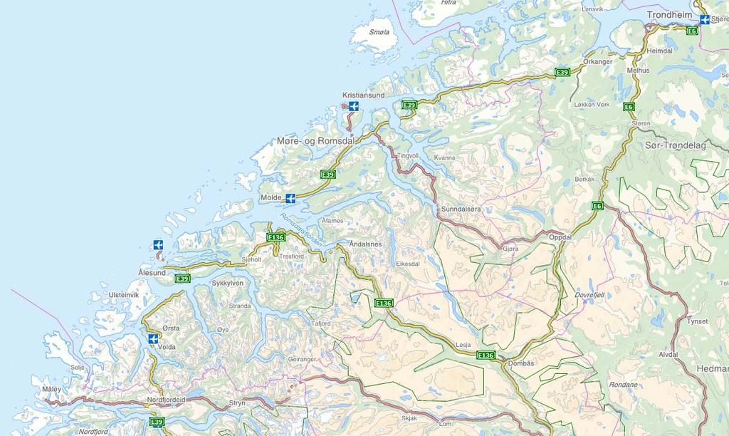 2030 Grenseområde Sjukehus Somatisk institusjon