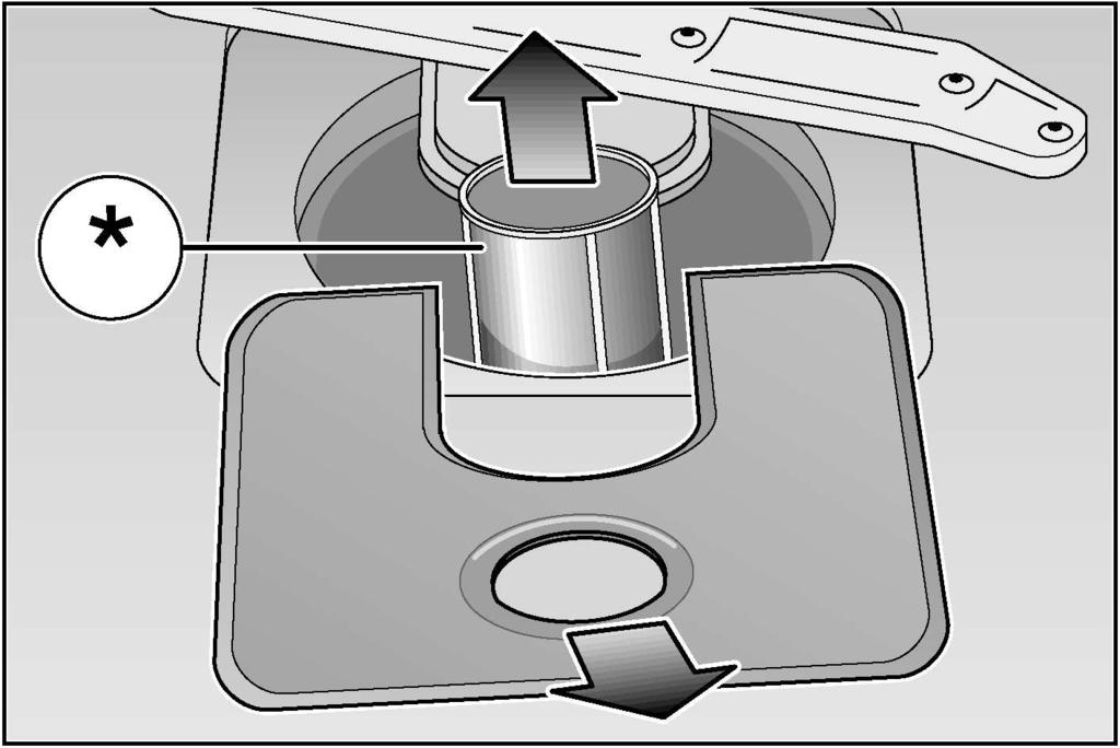 Dersom du finner avleiringer, må du: fylle beholderen med vaskemiddel. La maskinen gå en omgang uten oppvask med høyeste temperatur.