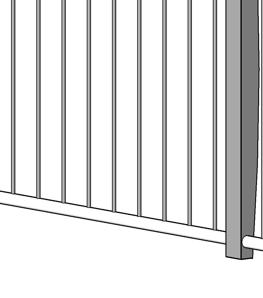 1,2m SVERRES GATE - TORGGATA - REKKVERK MONTERES PÅ UTSIDEN AV EKSISTERENDE PLASSTØPT DEKKE (TYKKELSE CA. 200mm) KRF. TEGN.