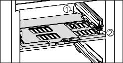 u Stille temperaturen varmere (B6 til B9 eller U6 til U9*): Trykk på knappen Opp Fig. 3 (6). -elleru Stille temperaturen kaldere (B4 til B1 eller U4 til U1*): Trykk på knappen Ned Fig. 3 (7).