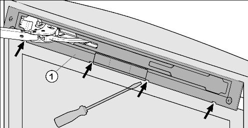 displayet: - Åpne hovedmenyen: Trykk på en vilkårlig knapp. - Bevege markøren oppover: Trykk på knappen Opp Fig. 3 (6). - Bevege markøren nedover: Trykk på knappen Ned Fig. 3 (7).