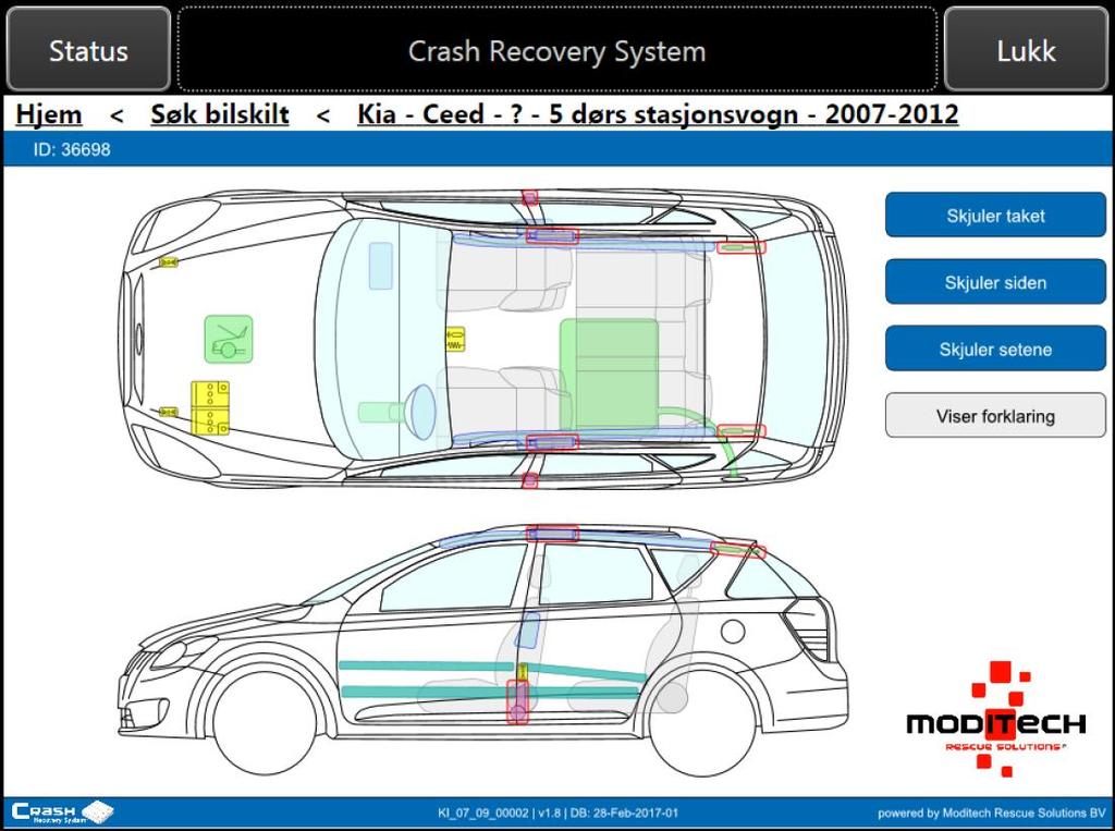 TransMobile med Crash Recovery System Crash