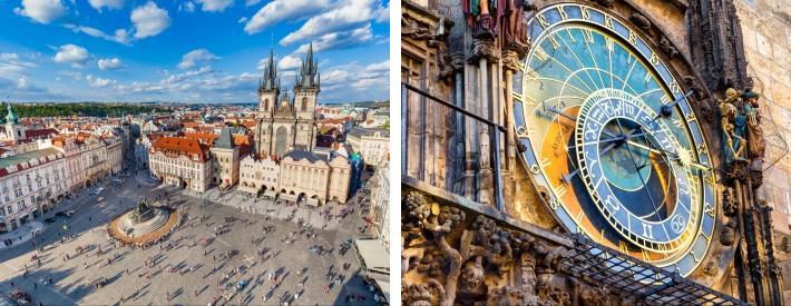 Se det verdensberømte astronomiske uret. Theresienstadt (54.5 km) Theresienstadt ligger ca. 60 km. nord for Praha sentrum og er en gammel tysk konsentrasjonsleir.