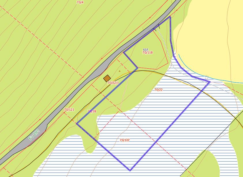 B-11 Innspill fra: Gjemnes kommune/norconsult, grunneier Gunnar Flemmen m.fl. Område: Flemma gnr 70 bnr 8, 22, 38 og 107, tils. ca. 6 dekar ved lysløypa.