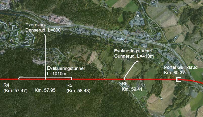 Områder for tunneldriving Kobbervikdalen/Skoger Krav til egnede riggarealer: 11 Størrelse,