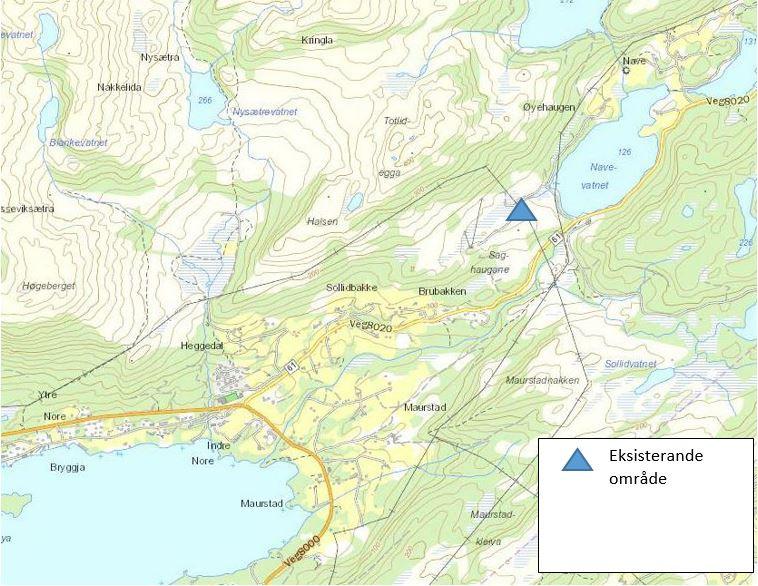 1.3. Kort skildring av tiltaket Anlegget ein søker om skal ligge inne på dagens stasjonsområde ved Bryggja transformatorstasjon i Vågsøy kommune i Sogn og Fjordane (sjå Figur 1).