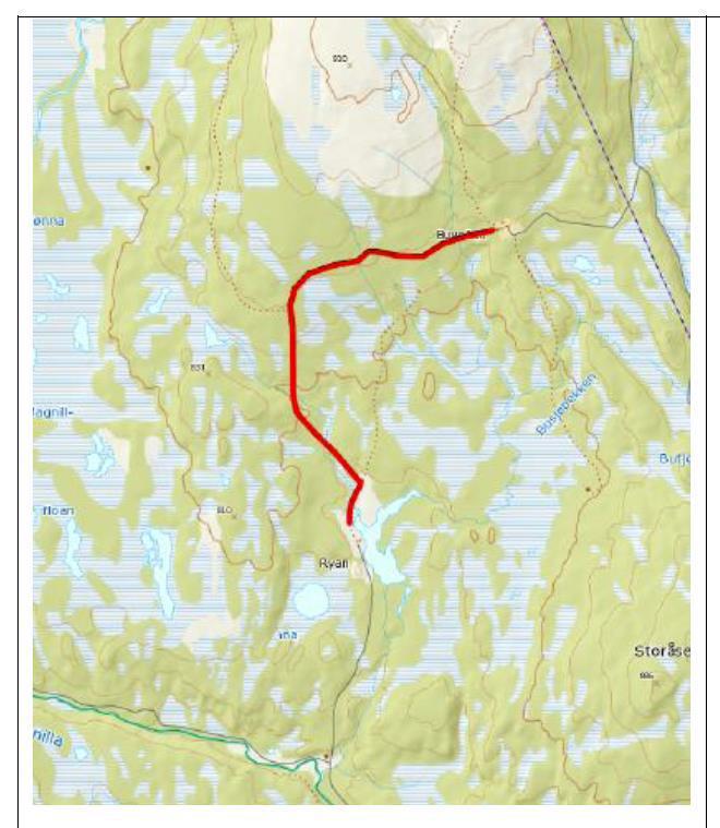 Nemnda viser til sekretariatets vurdering og ser på foreslåtte rute som akseptabel for villreinen, men mener aktiviteten må følges opp og eventuelt vurderes på nytt innen 5 år.