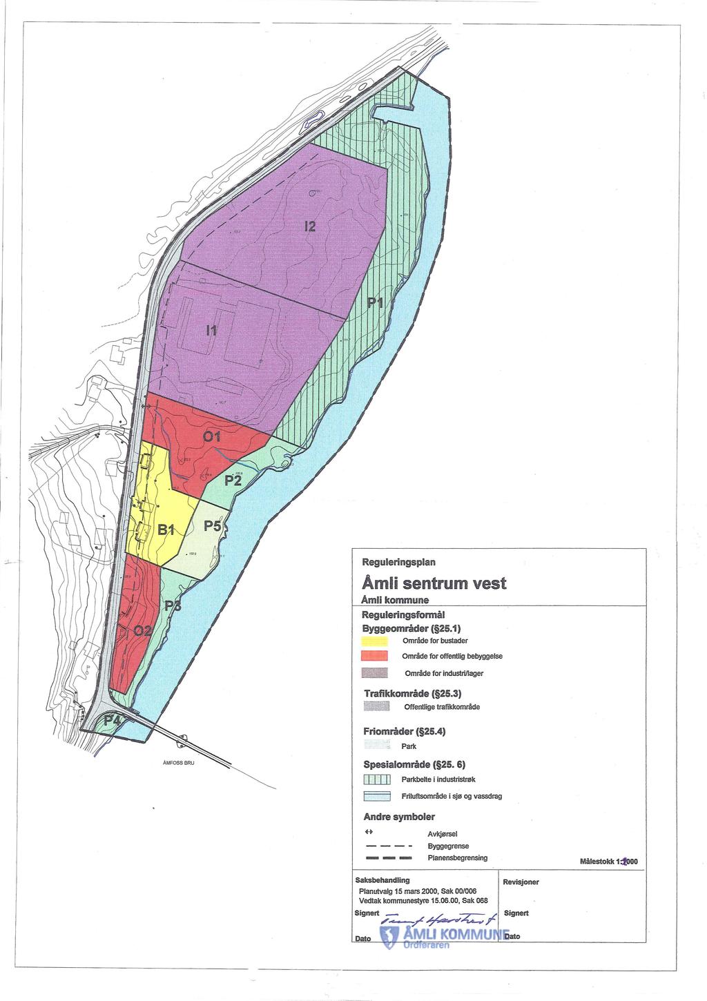 Rs-,2u[IsEringsp n ikru r -zsnbtum AIi kommune Reguleuingsgomå9 Bygge=c--åder ( 23. Område for buader r--- Område for offentlig bebyggelse Område for industriflager Trafikko=kie ( 23.