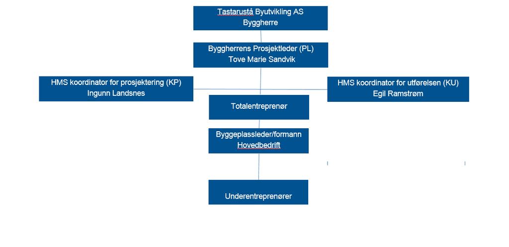 Kap. 2 Organisering og oppgavefordeling Organisasjonskartet beskriver